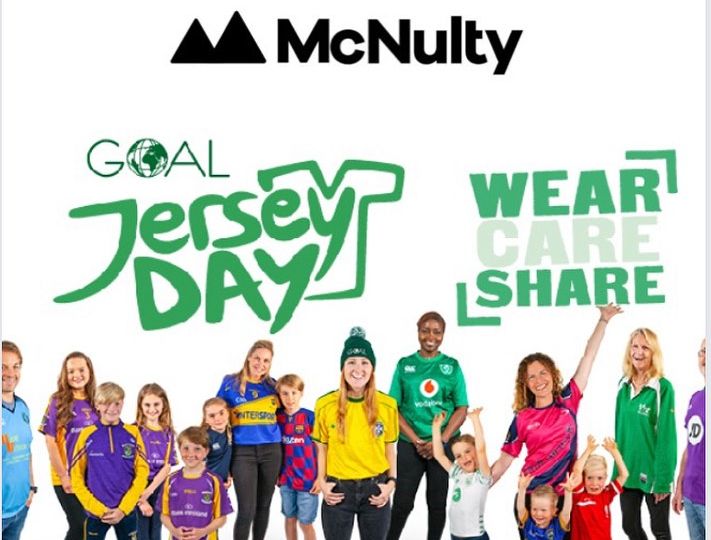 Collaborating with Goal Global on this years Jersey day campaign